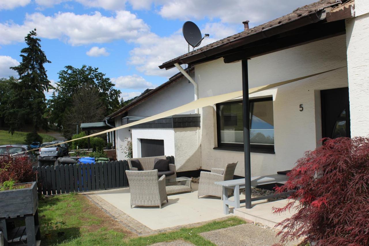 Ferienwohnung Zum Wildpark 에더제 외부 사진