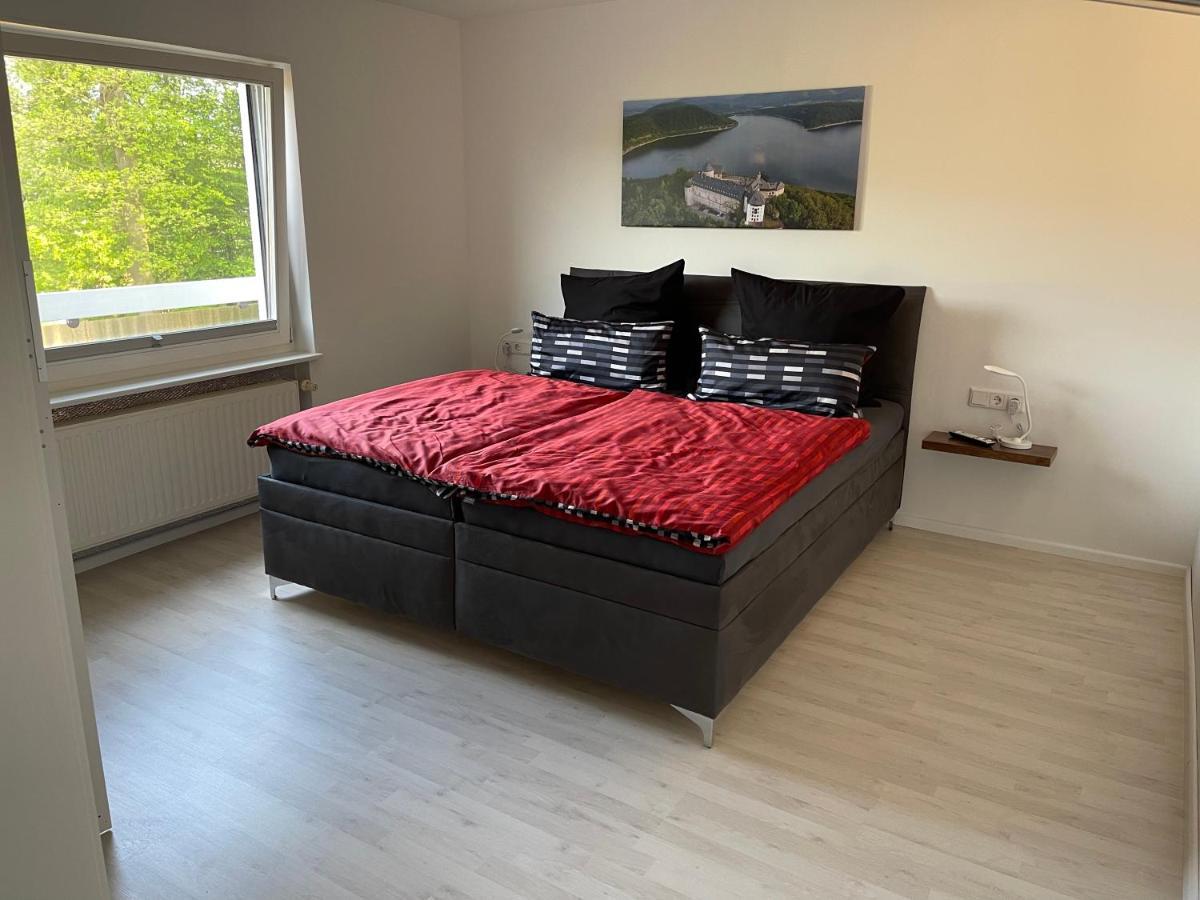 Ferienwohnung Zum Wildpark 에더제 외부 사진